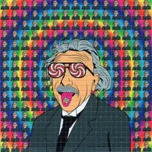 Buy Albert Einstein LSD Online Canada - 120ug Premium Blotter Art