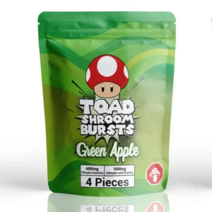 Buy Toad Shroom Bursts Online Canada 4000mg Mushroom Gummies for a euphoric social buzz