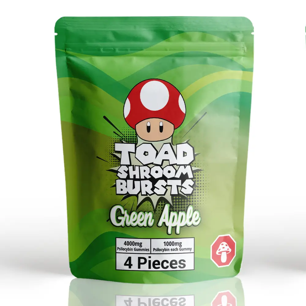 Buy Toad Shroom Bursts Online Canada 4000mg Mushroom Gummies for a euphoric social buzz