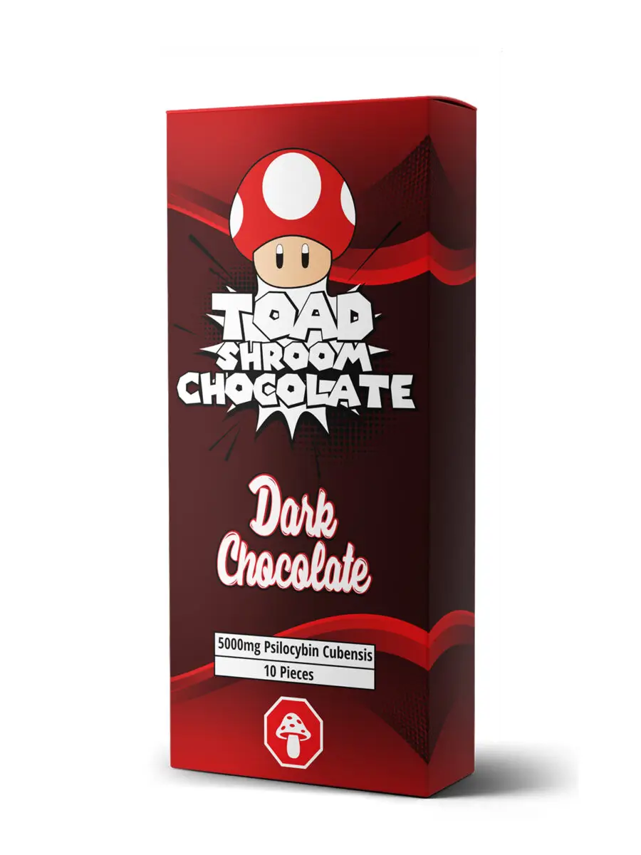 Toad Shroom Chocolate Bars (5000mg) - Dark Chocolate