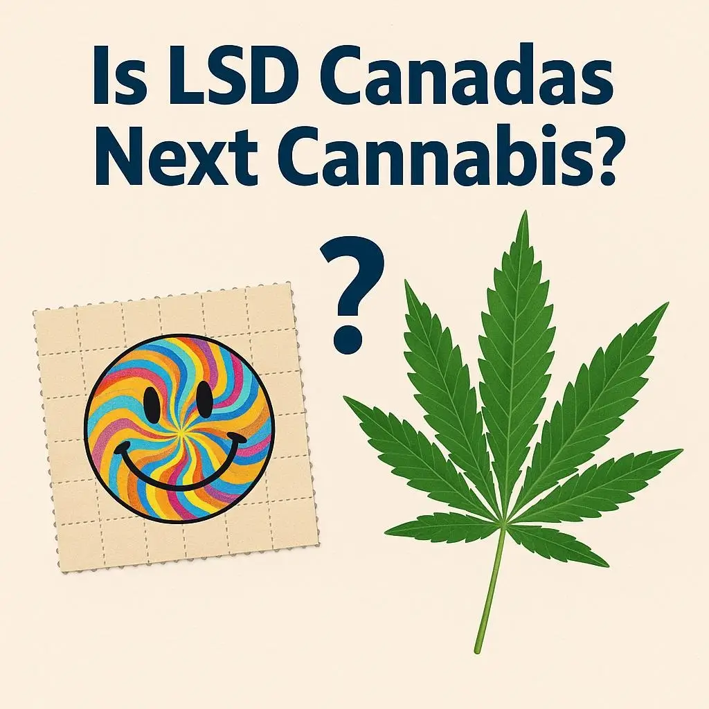 Is LSD Canada's next cannabis? Explore the potential of psychedelics in the Canadian market with LSD tabs, cannabis, and psychedelic research.