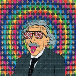 Buy Albert Einstein LSD Online Canada 120ug Creative Blotter Art